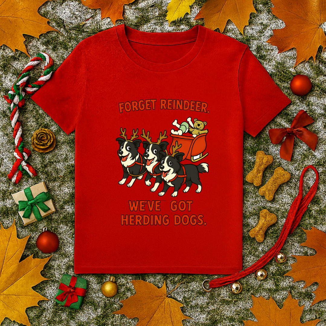 Forget Reindeer We've Got Herding Dogs