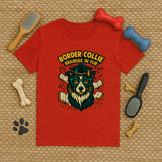 Border Collie Brainiac T-Shirt