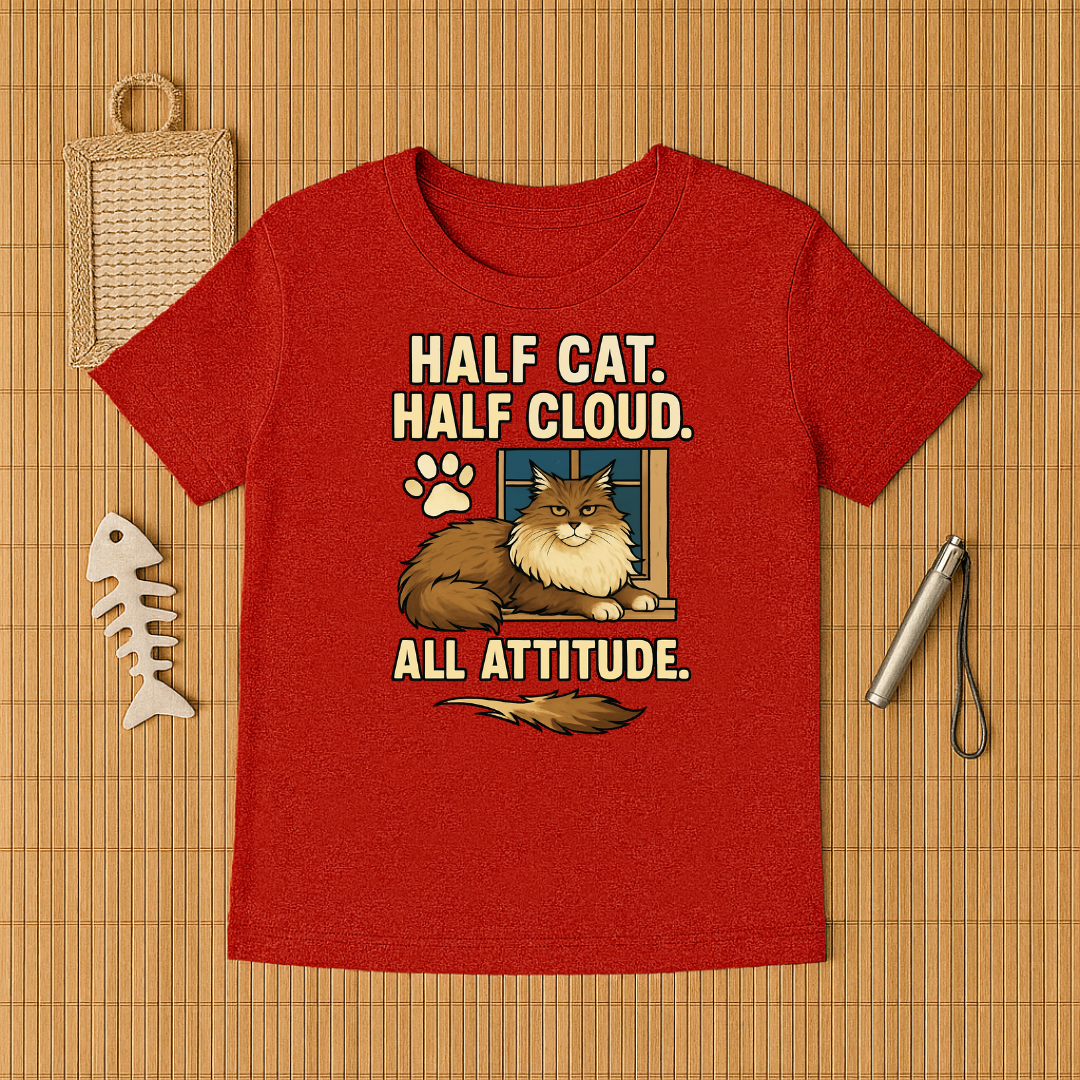 Half Cat Half Cloud All Attitude