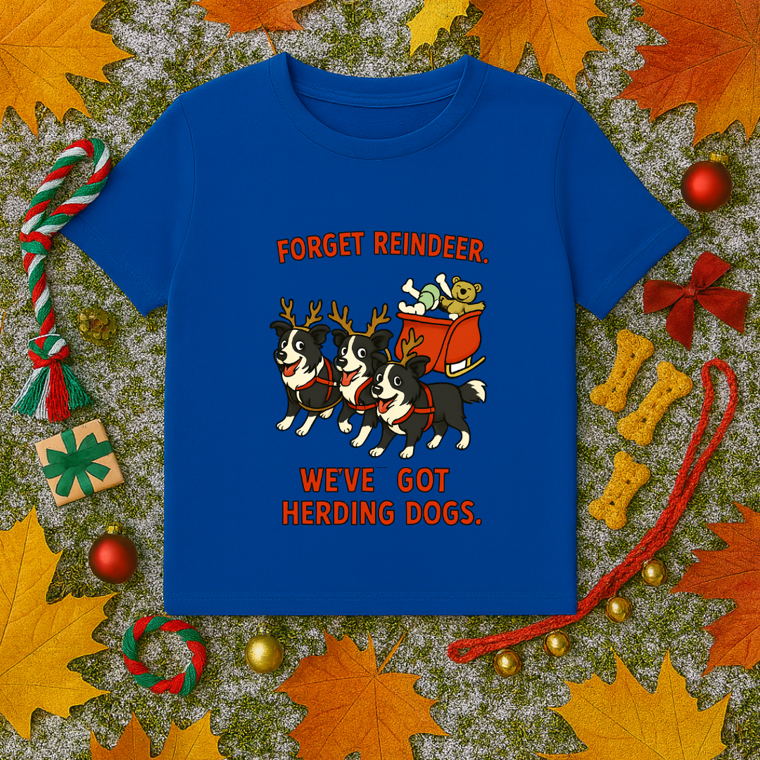 Forget Reindeer We've Got Herding Dogs