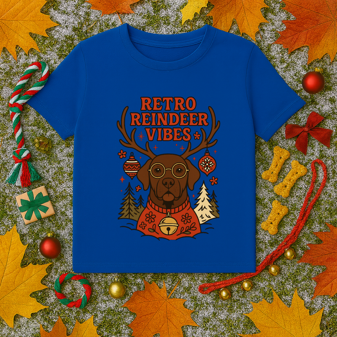Retro Reindeer Vibes