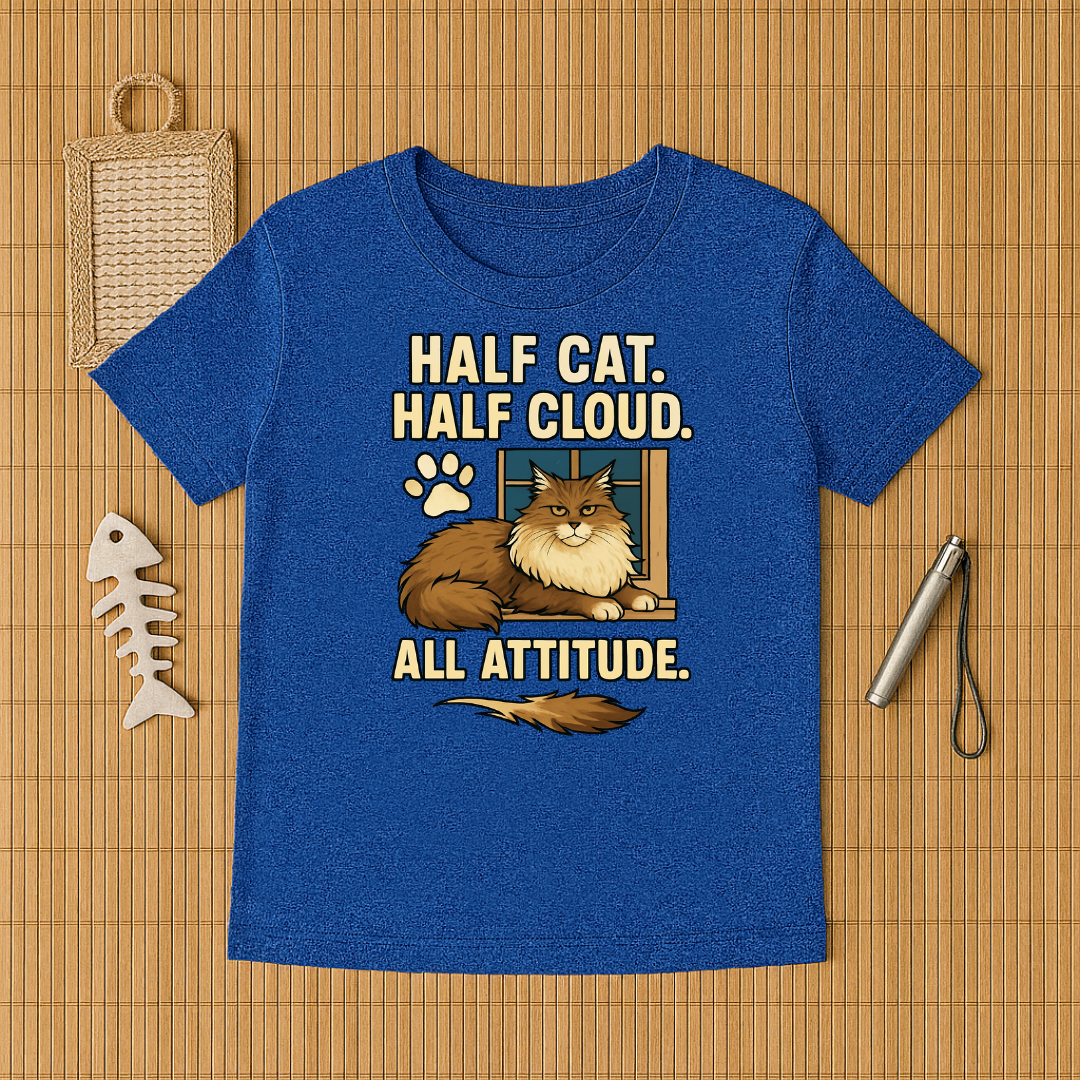 Half Cat Half Cloud All Attitude