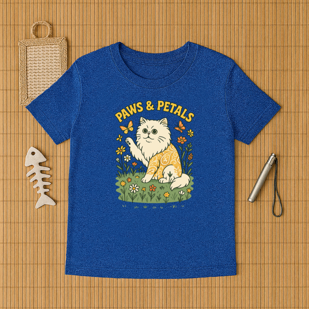Paws & Petals Cat