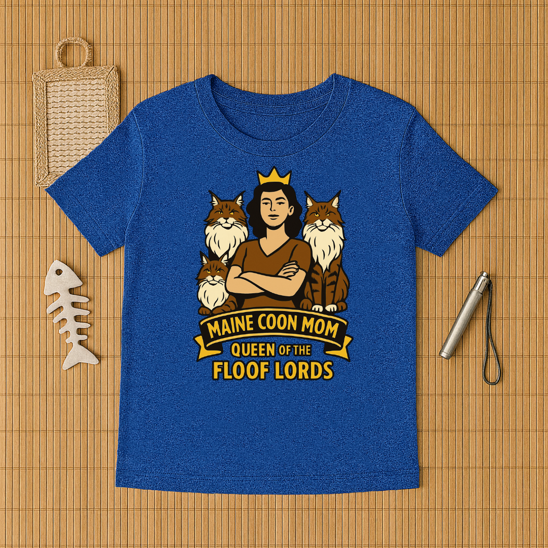 Maine Coon Mom, Queen Of The Floof Lords