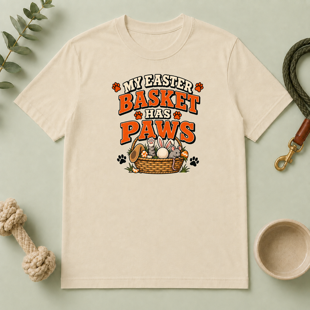 My Easter Basket Has Paws Tee