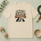 T-Shirt — “Snack Cabinet Security” Funny Pet Lover Tee