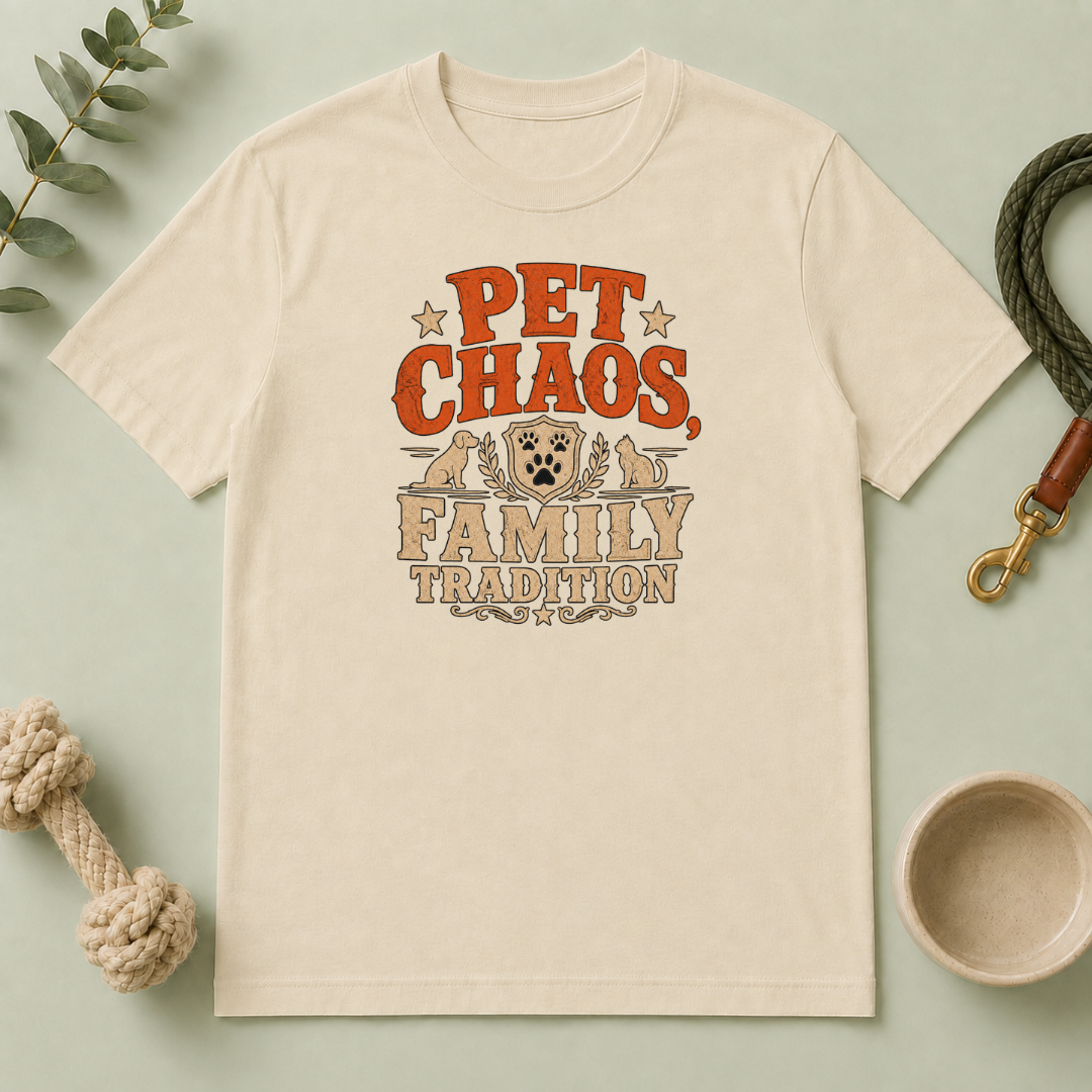 Pet Chaos Family Tradition T-Shirt