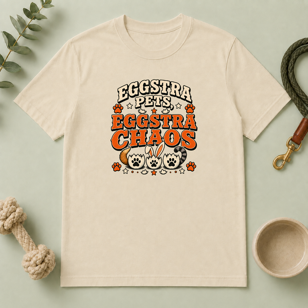 Eggstra Pets, Eggstra Chaos Easter Tee