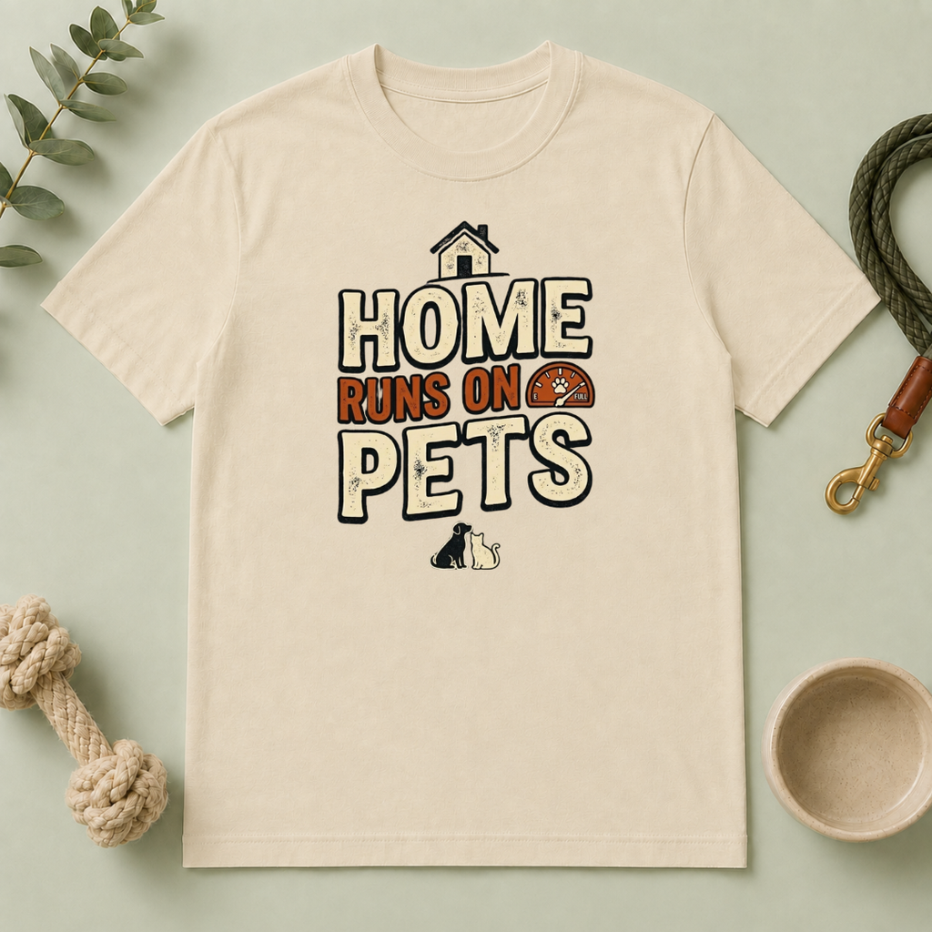 Home Runs on Pets T-Shirt — Funny Pet Lover Tee