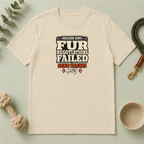 "Breaking News: Fur Negotiations Failed — Send Treats" Funny Pet Lover Tee