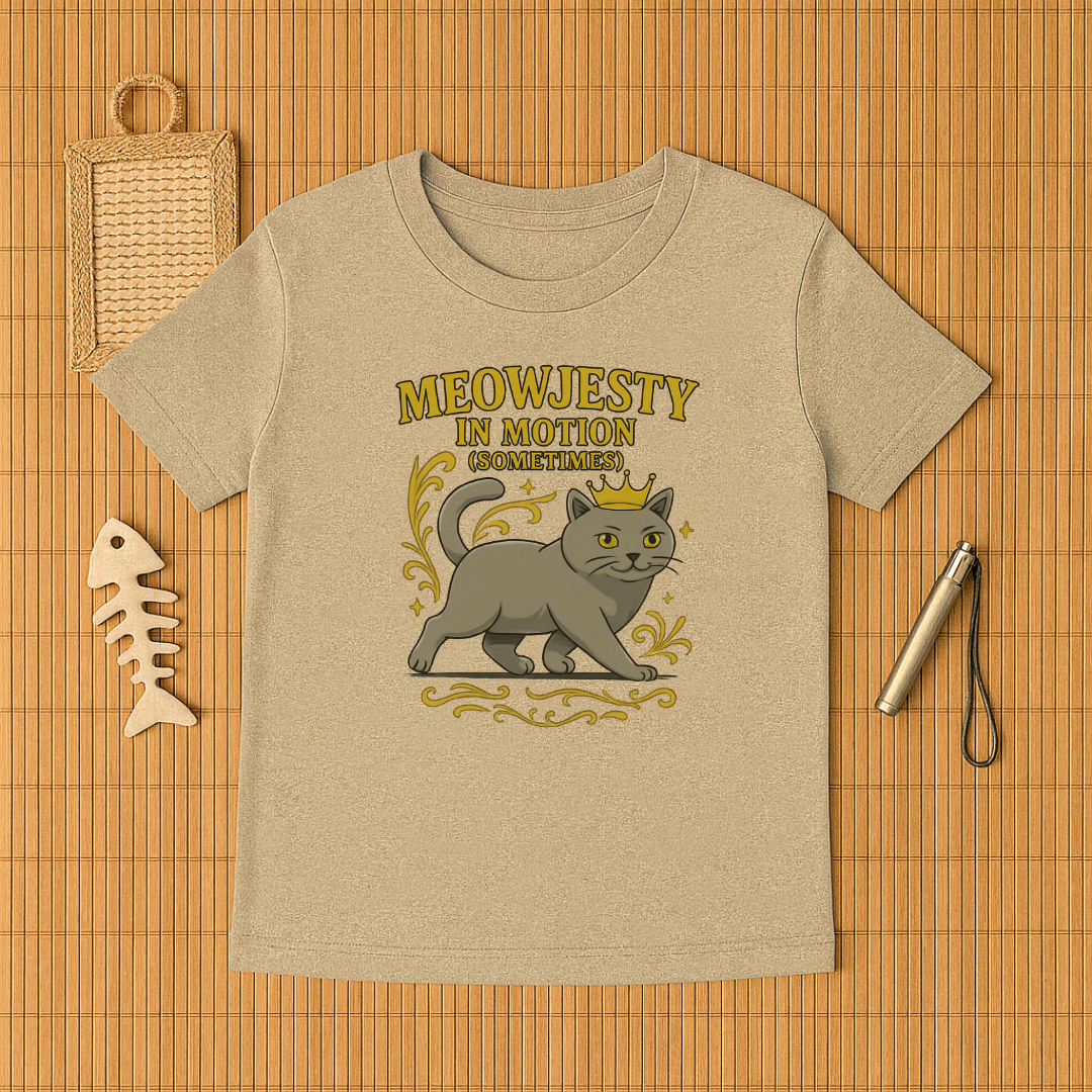 Meowjesty in Motion Tee