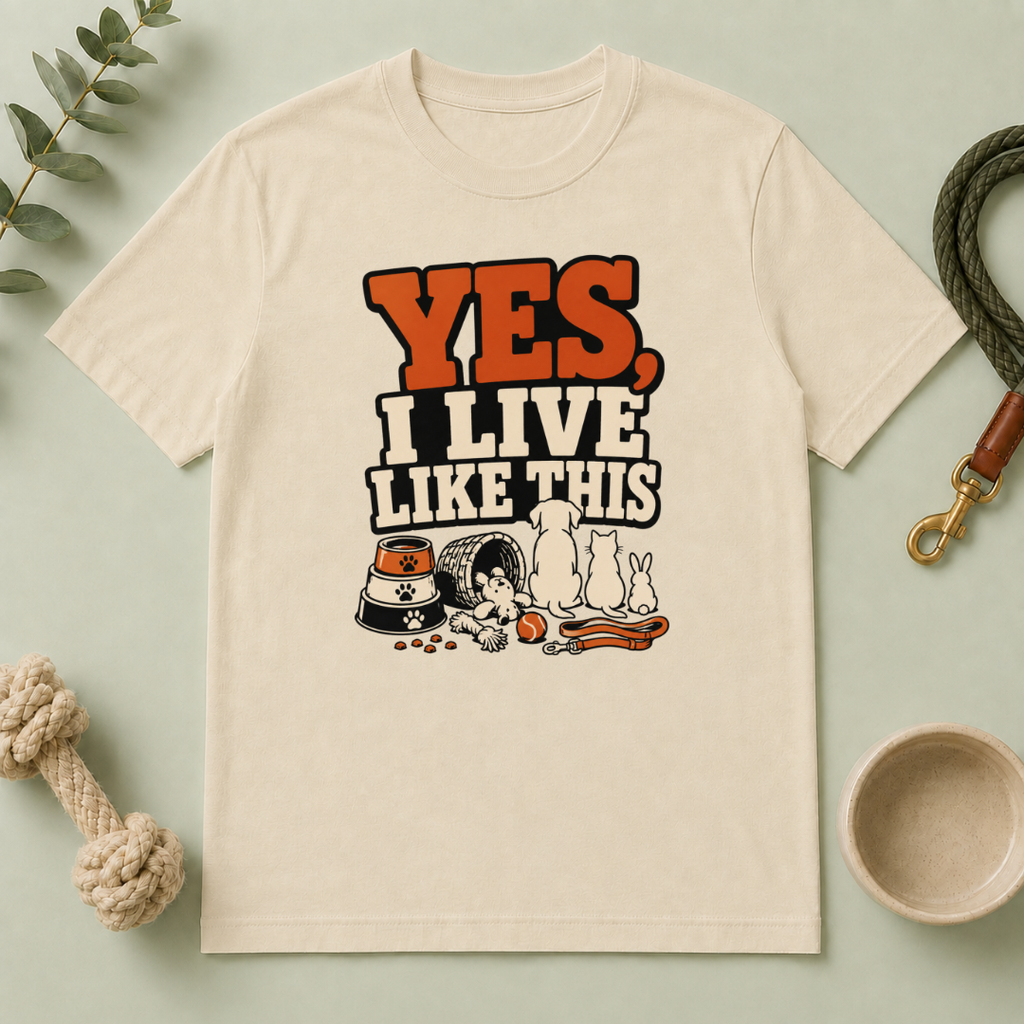 Yes, I Live Like This Tee