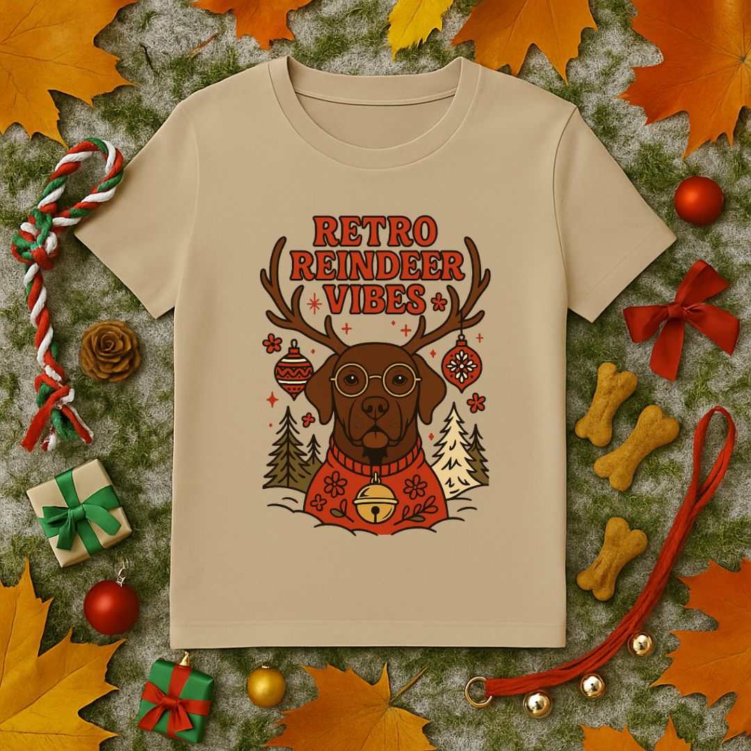 Retro Reindeer Vibes