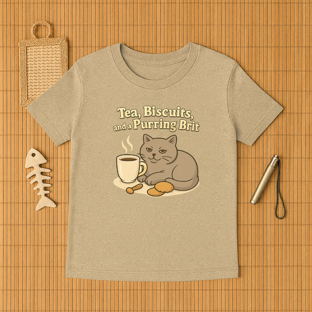 Tea, Biscuits, and a Purring Brit
