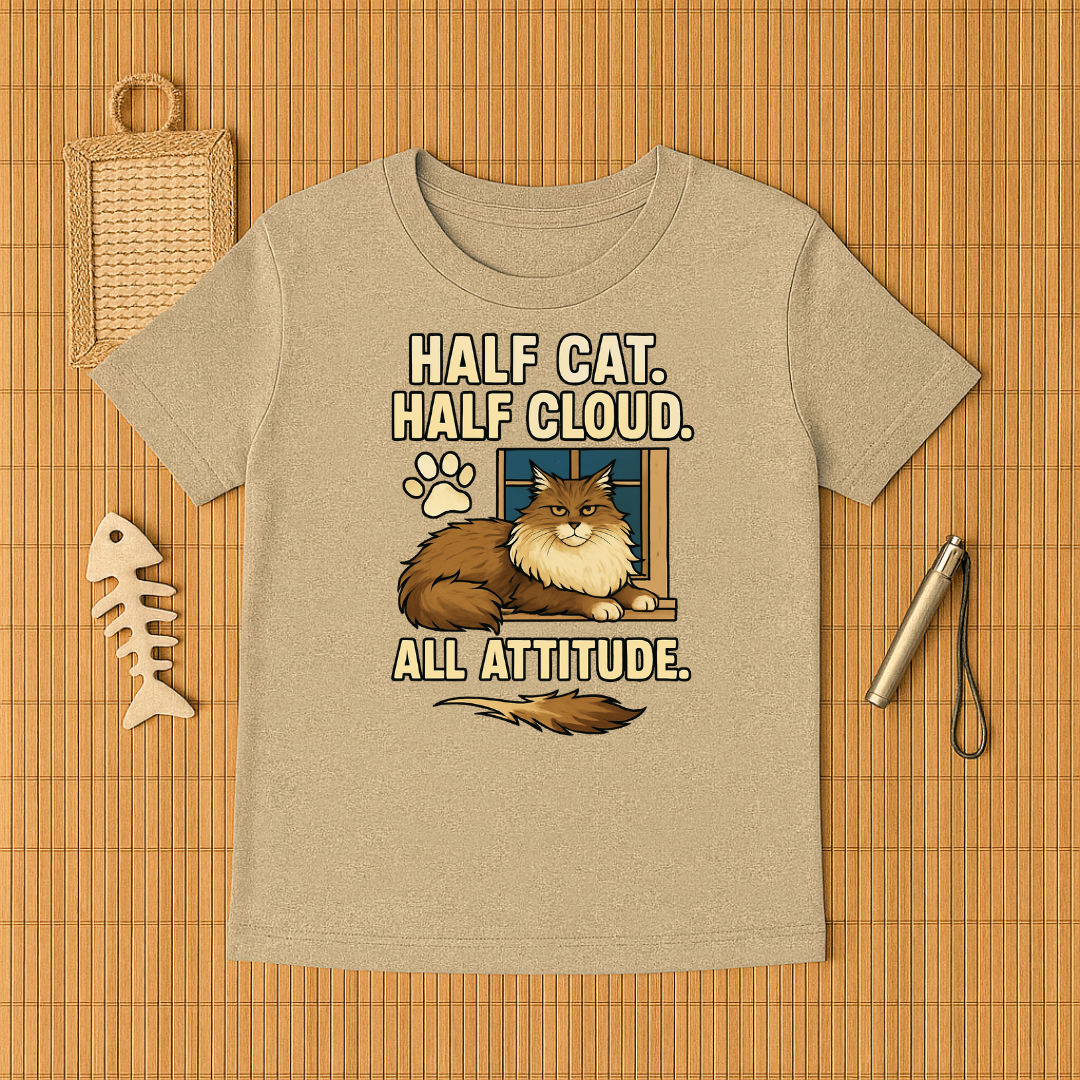 Half Cat Half Cloud All Attitude