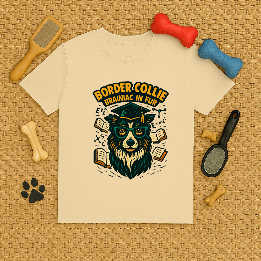 Border Collie Brainiac T-Shirt