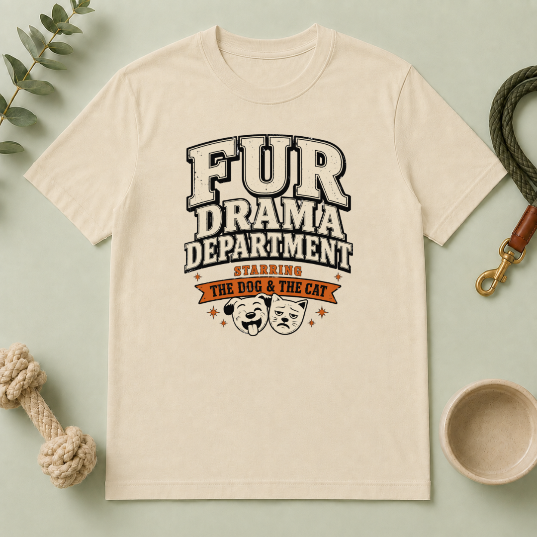 Fur Drama Department T-Shirt