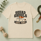 Squad Ghouls Have Paws Halloween Pet T-Shirt