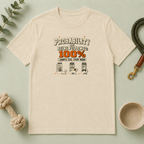 "Probability of Being Followed 100%" Vintage Graphic Tee
