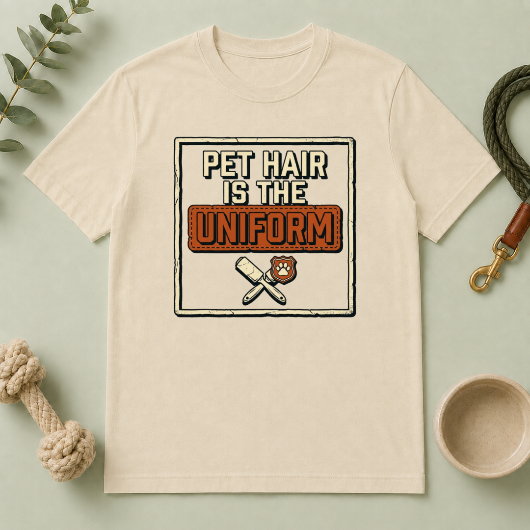 Pet Hair Is the Uniform Tee