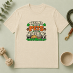 Kiss Me, My Pets Are Watching St. Patrick’s Day T-Shirt