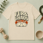 Fur & Chaos Social Club Tee