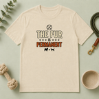 The Fur Is Permanent Pet-Lover T-Shirt