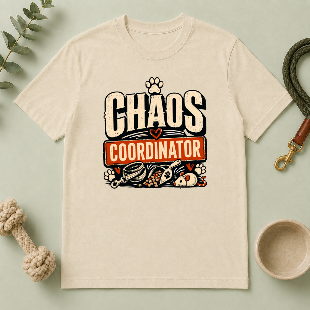 Chaos Coordinator Pet Parent Tee