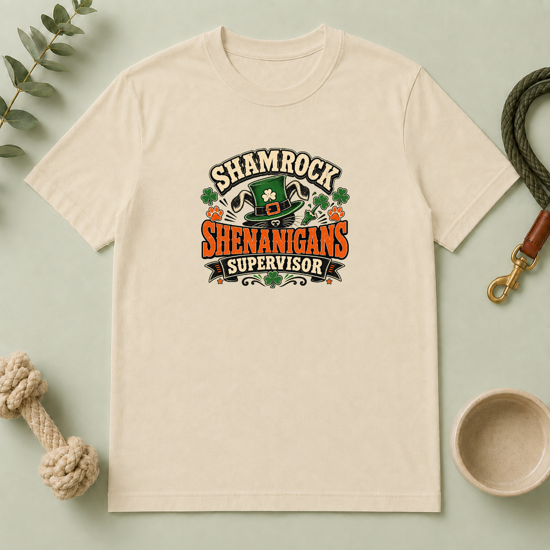 Shamrock Shenanigans Supervisor St. Patrick’s Day T-Shirt