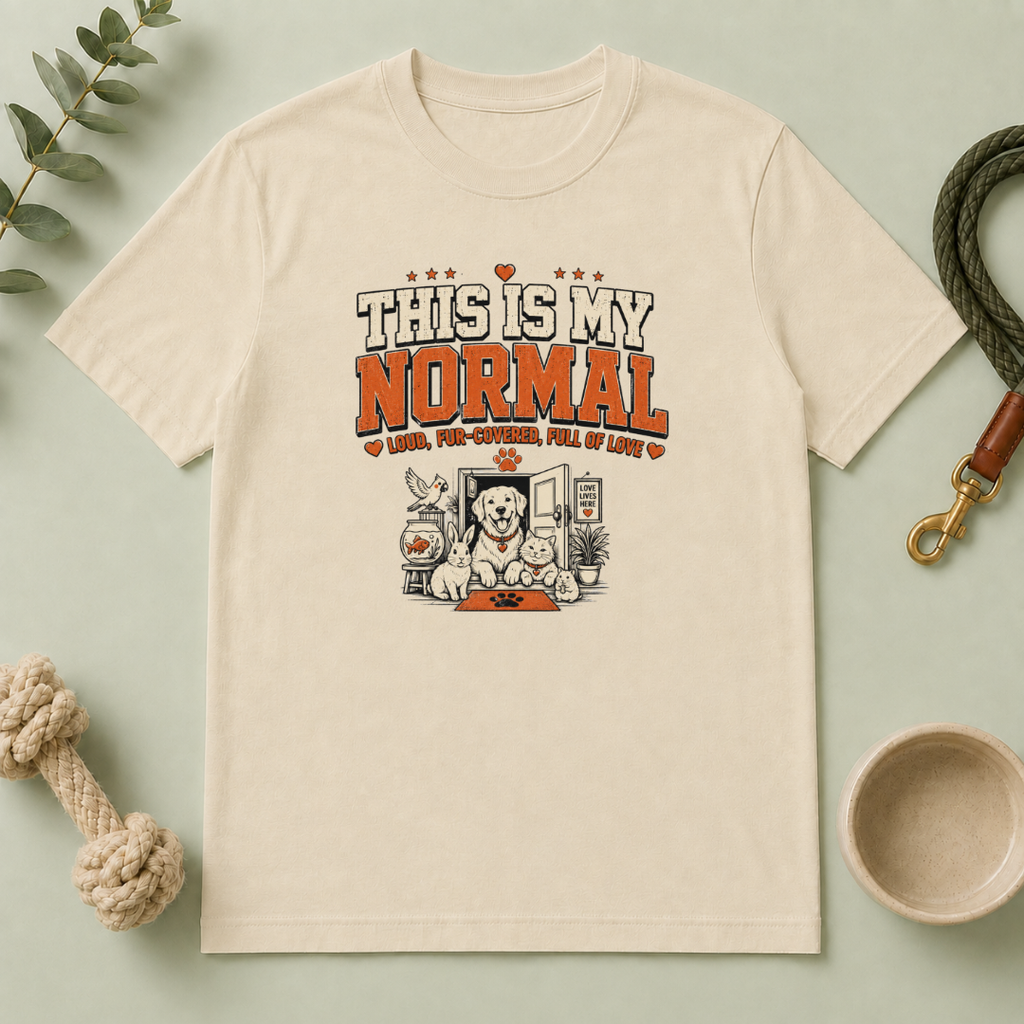 This Is My Normal Multi-Pet Lifestyle T-Shirt