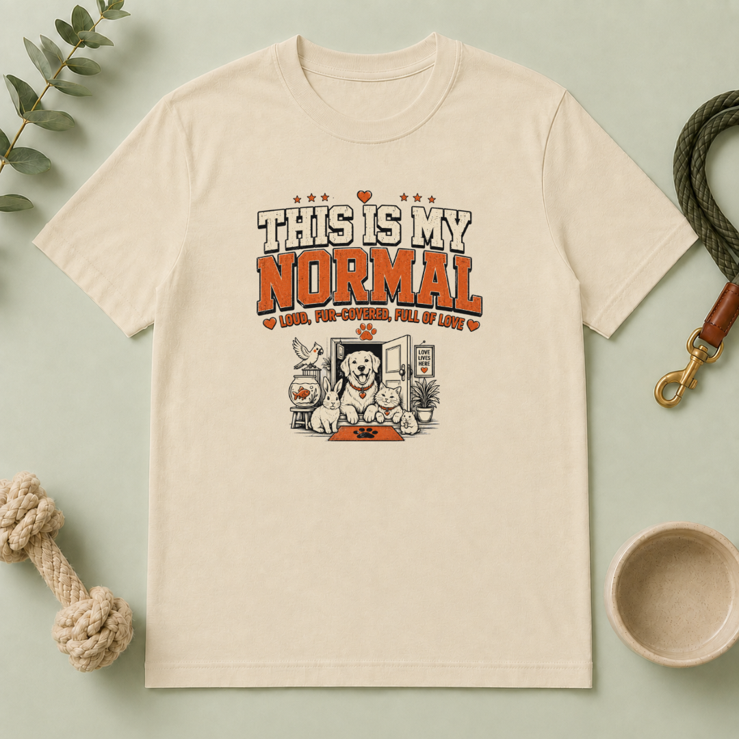This Is My Normal Multi-Pet Lifestyle T-Shirt