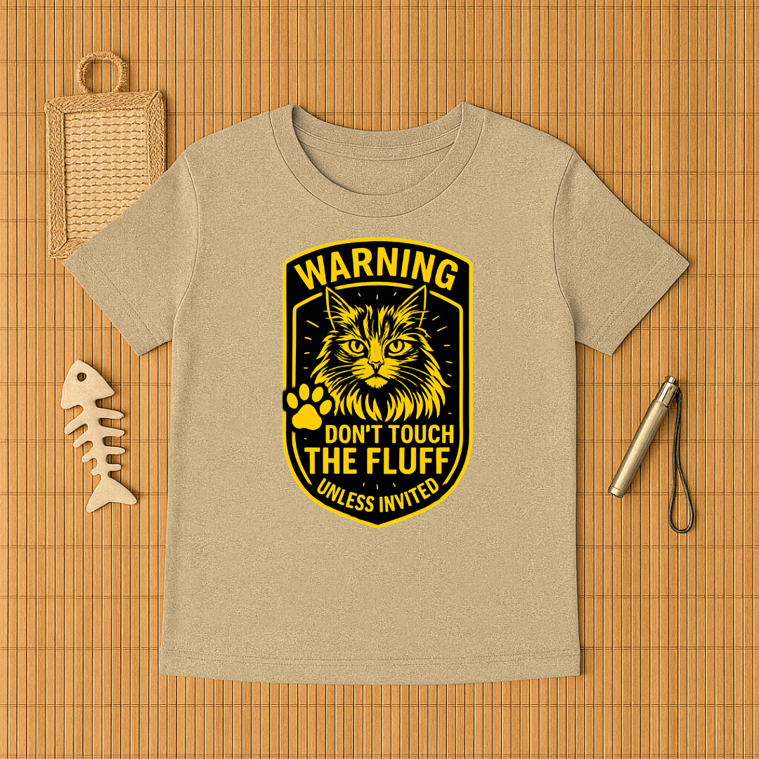 Warning Don't Touch The Fluff