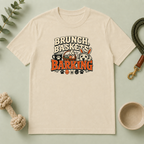 Brunch, Baskets & Barking Easter Dog T-Shirt