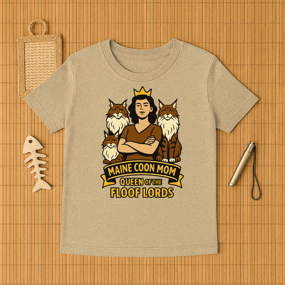 Maine Coon Mom, Queen Of The Floof Lords
