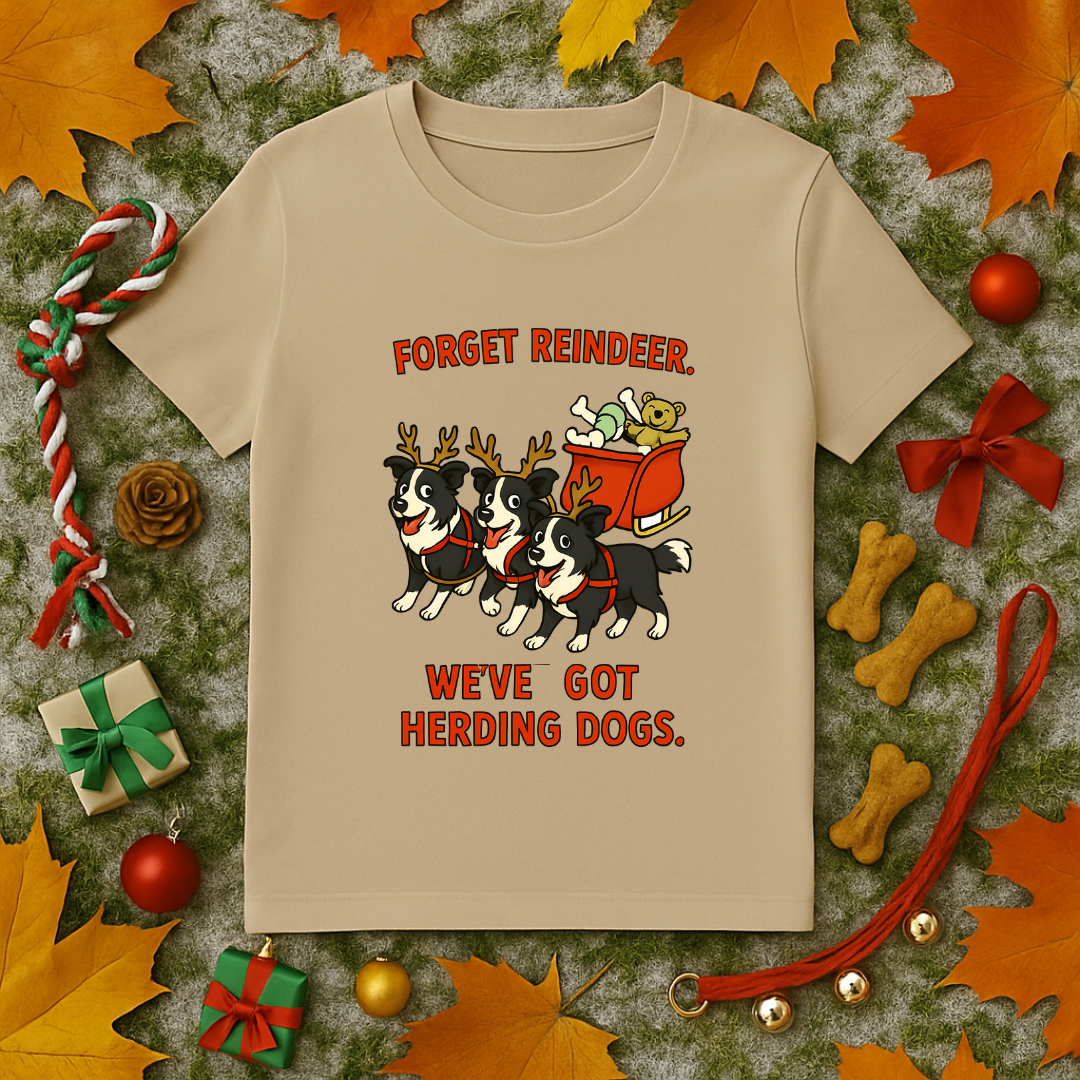 Forget Reindeer We've Got Herding Dogs