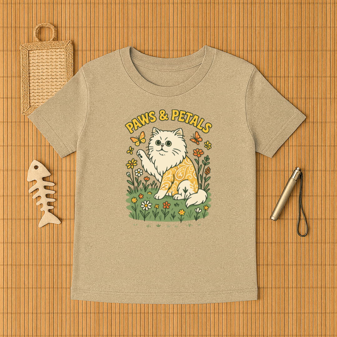 Paws & Petals Cat