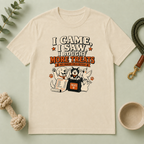 I Came, I Saw, I Bought More Treats Multi-Pet Lifestyle T-Shirt