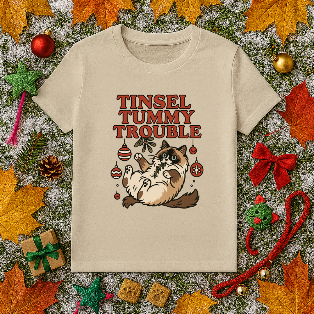 Tinsel Tummy Trouble