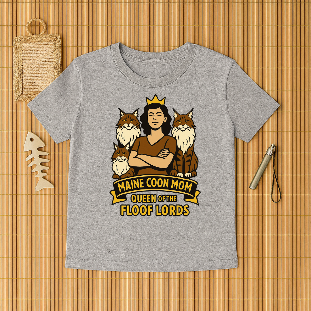 Maine Coon Mom, Queen Of The Floof Lords