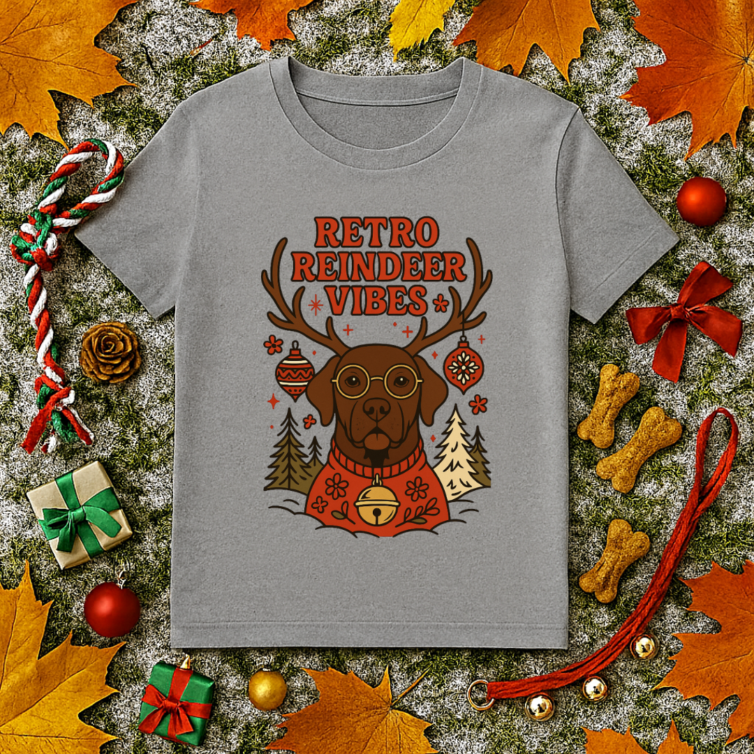 Retro Reindeer Vibes