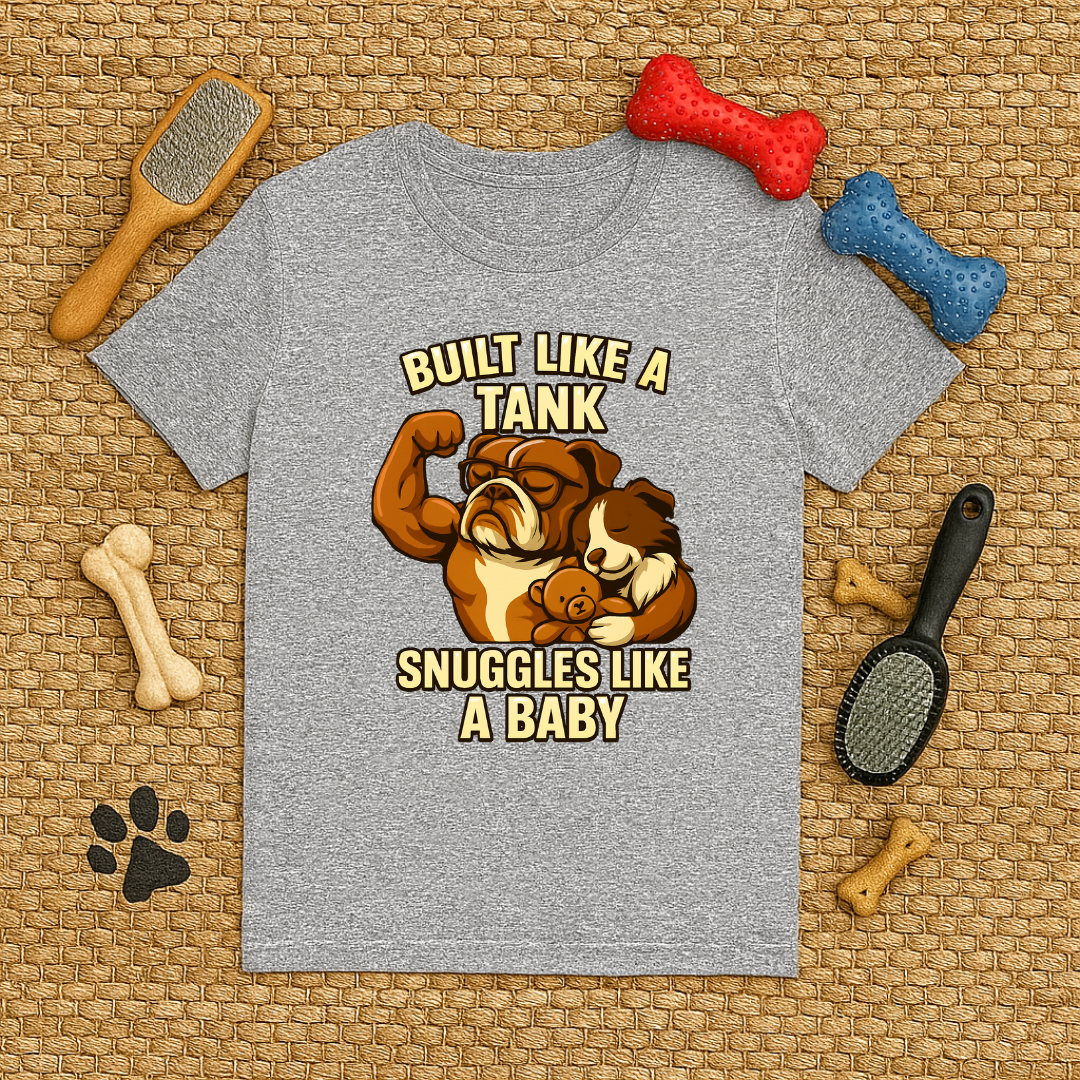 Built Like A Tank, Snuggles Like A Baby