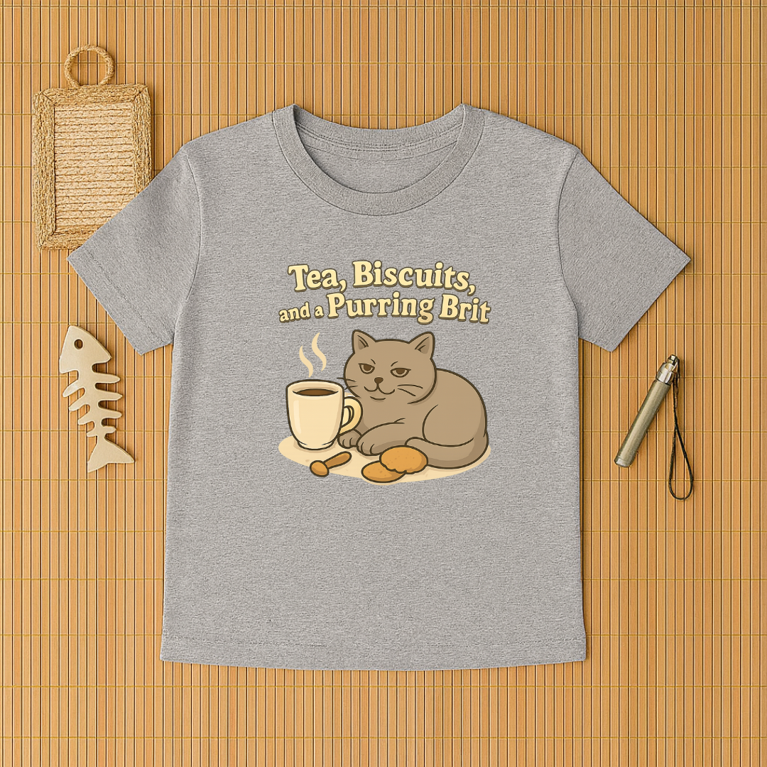 Tea, Biscuits, and a Purring Brit