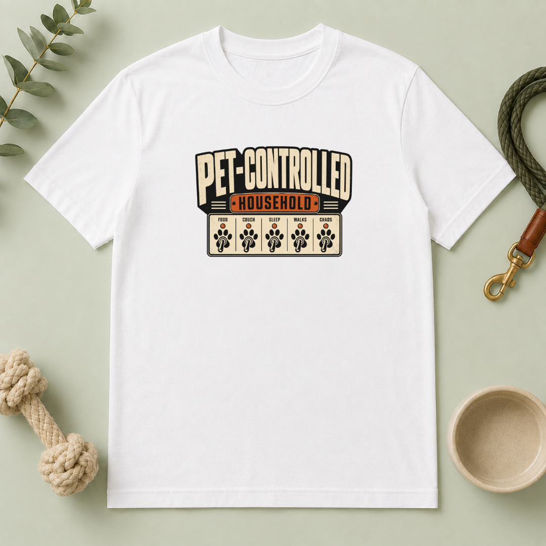 Pet-Controlled Household T-Shirt