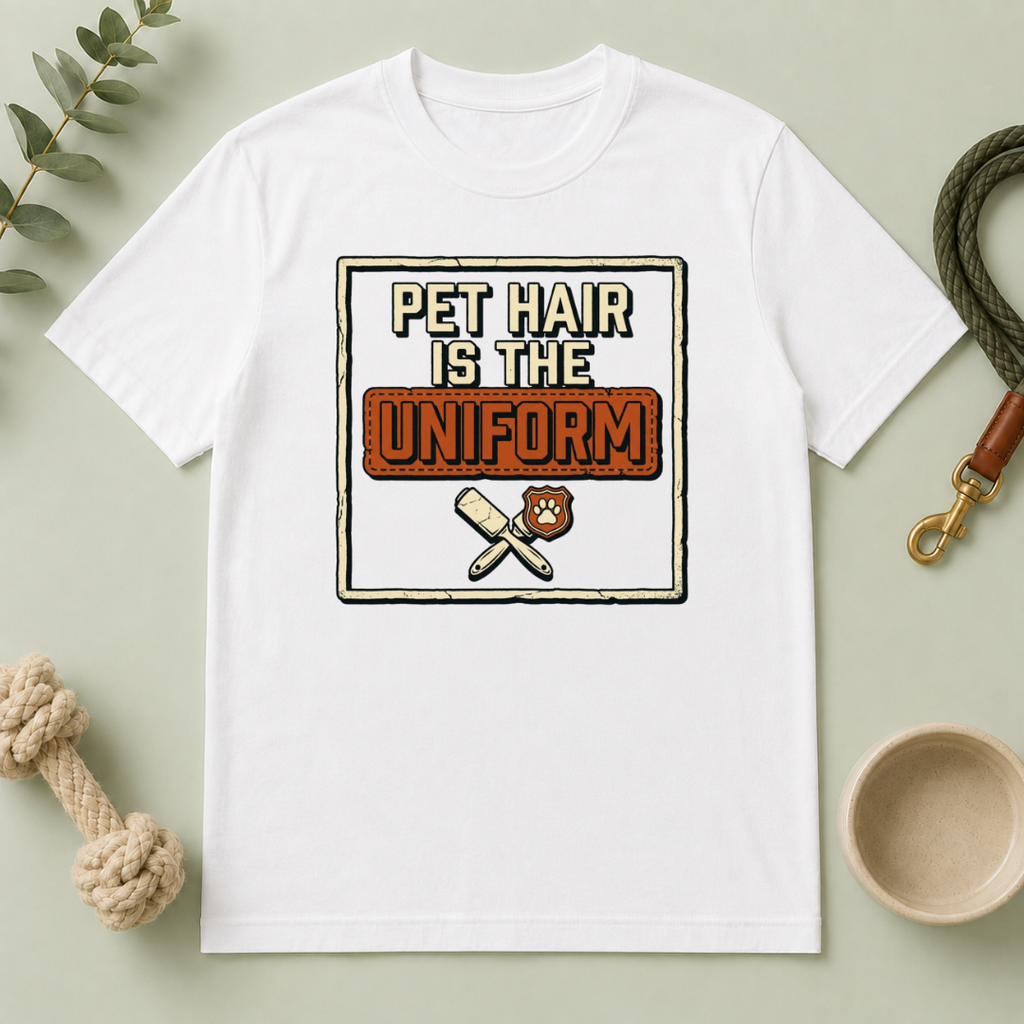 Pet Hair Is the Uniform Tee