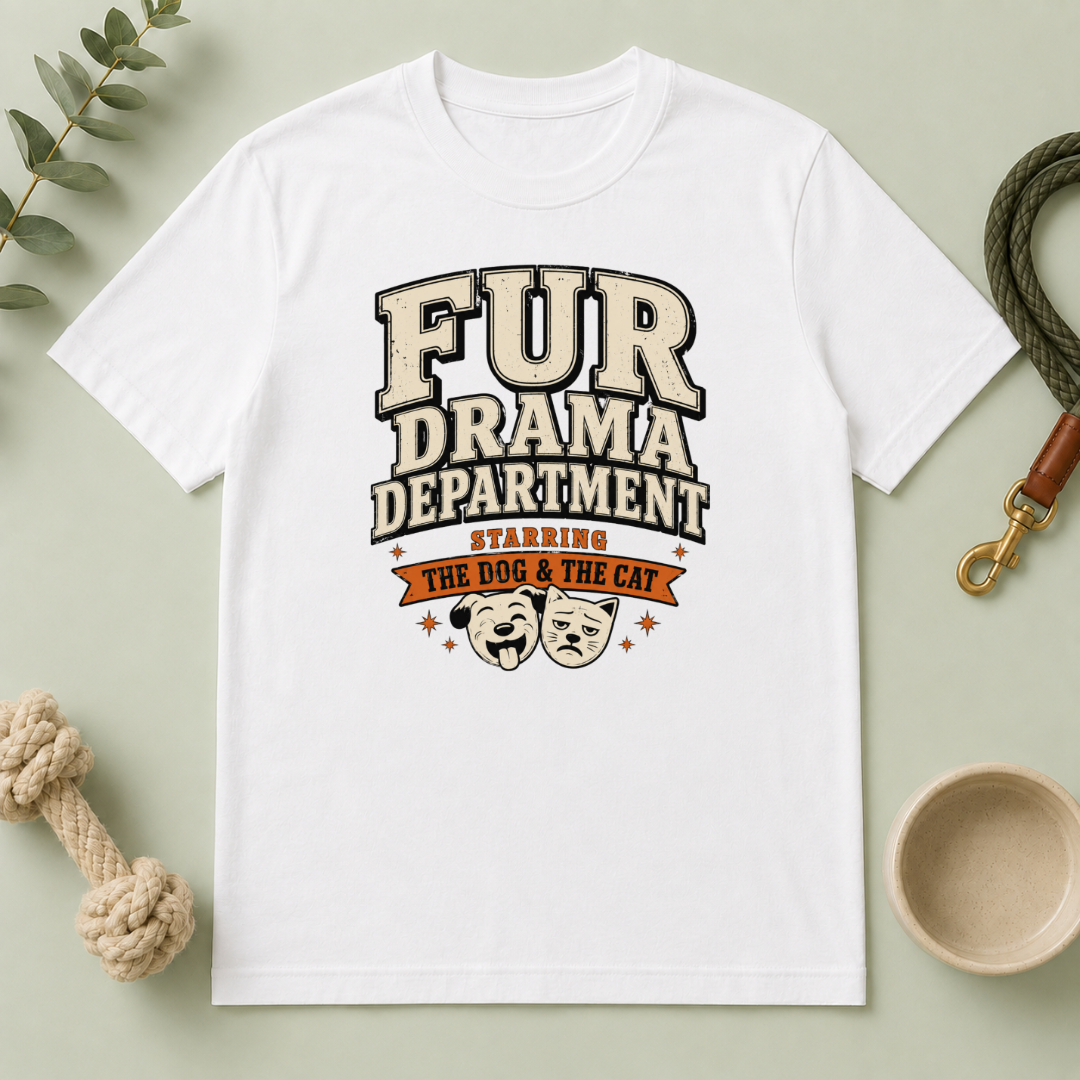 Fur Drama Department T-Shirt