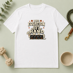 "The Equation Got Out of Hand" Cute Multi-Math Pet Graphic Tee