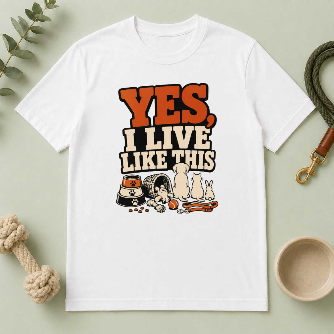 Yes, I Live Like This Tee