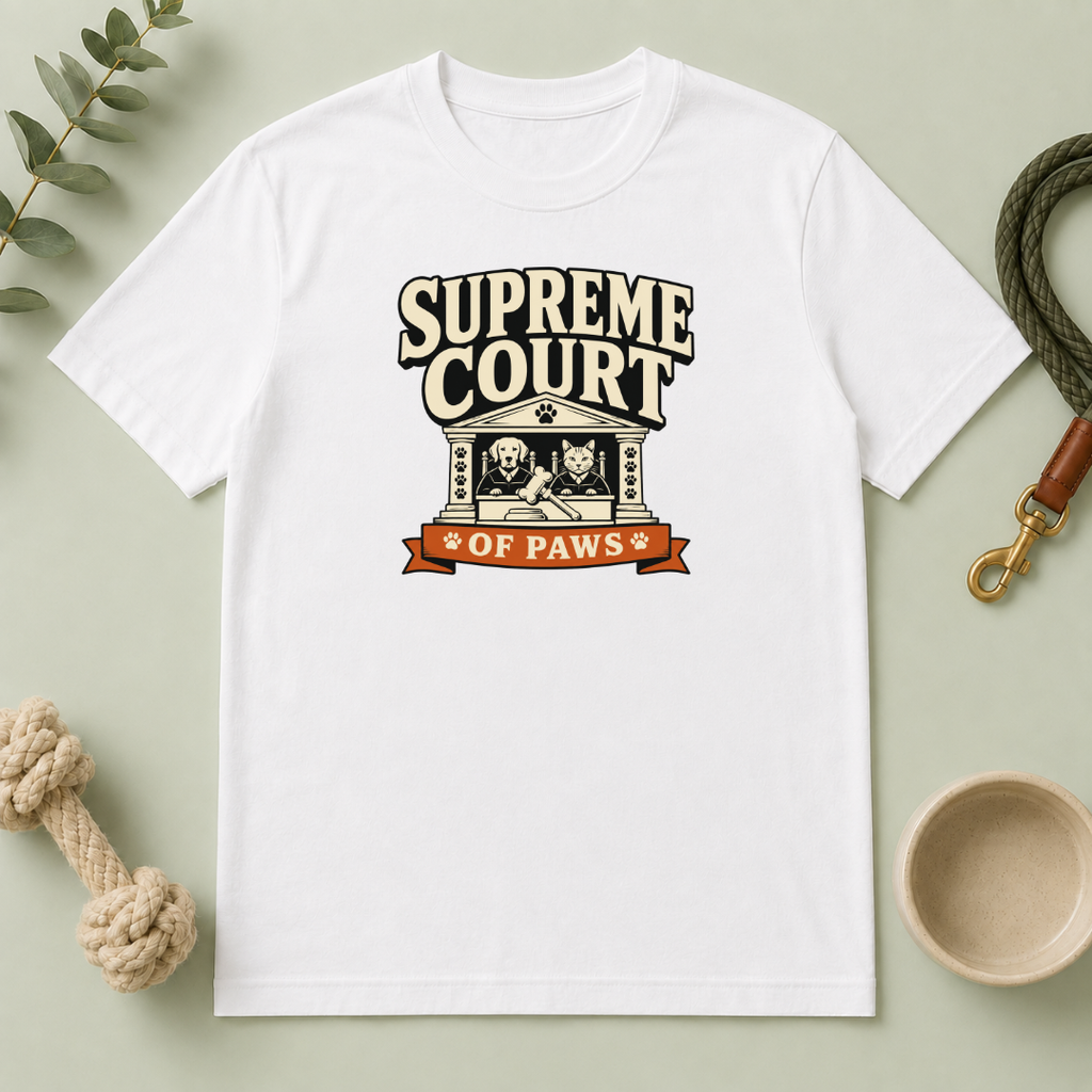 Supreme Court of Paws Tee