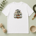 "More Pets > More Problems" Cute Retro Pet Lover Tee