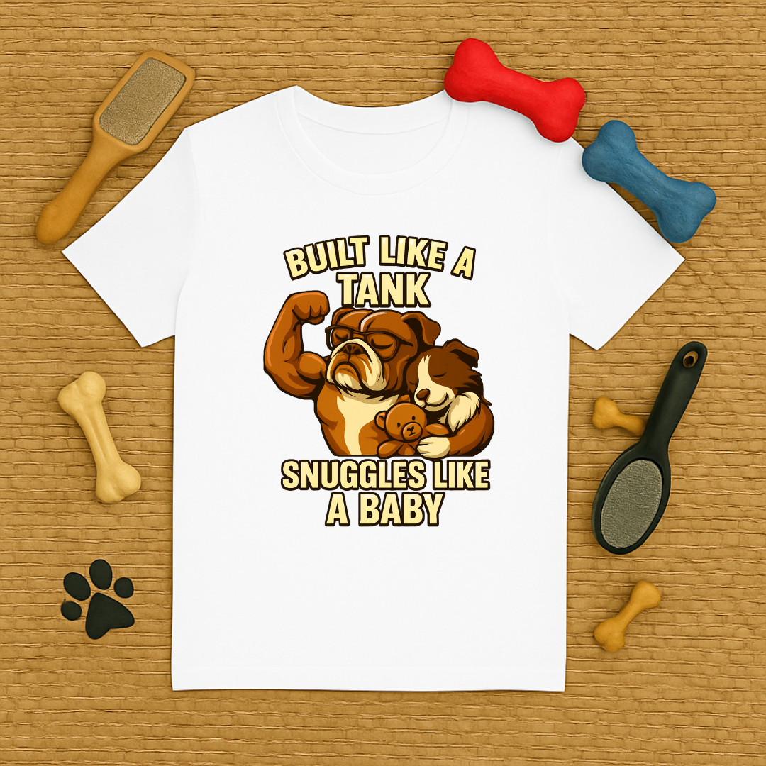 Built Like A Tank, Snuggles Like A Baby